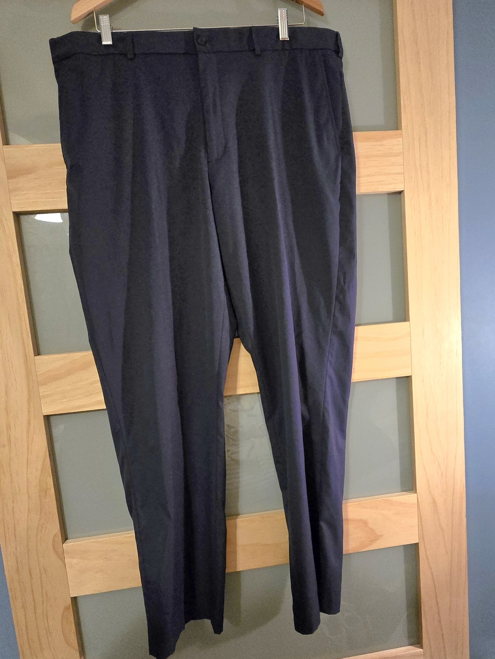 Walter Hagen Men's Dark Navy Dress Pants